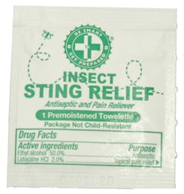 100 Sting Relief Prep Pads